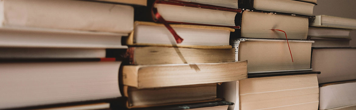 A stack of books