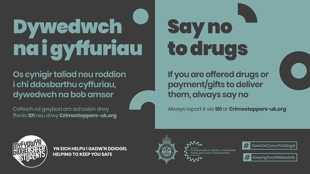 say no to drugs - poster