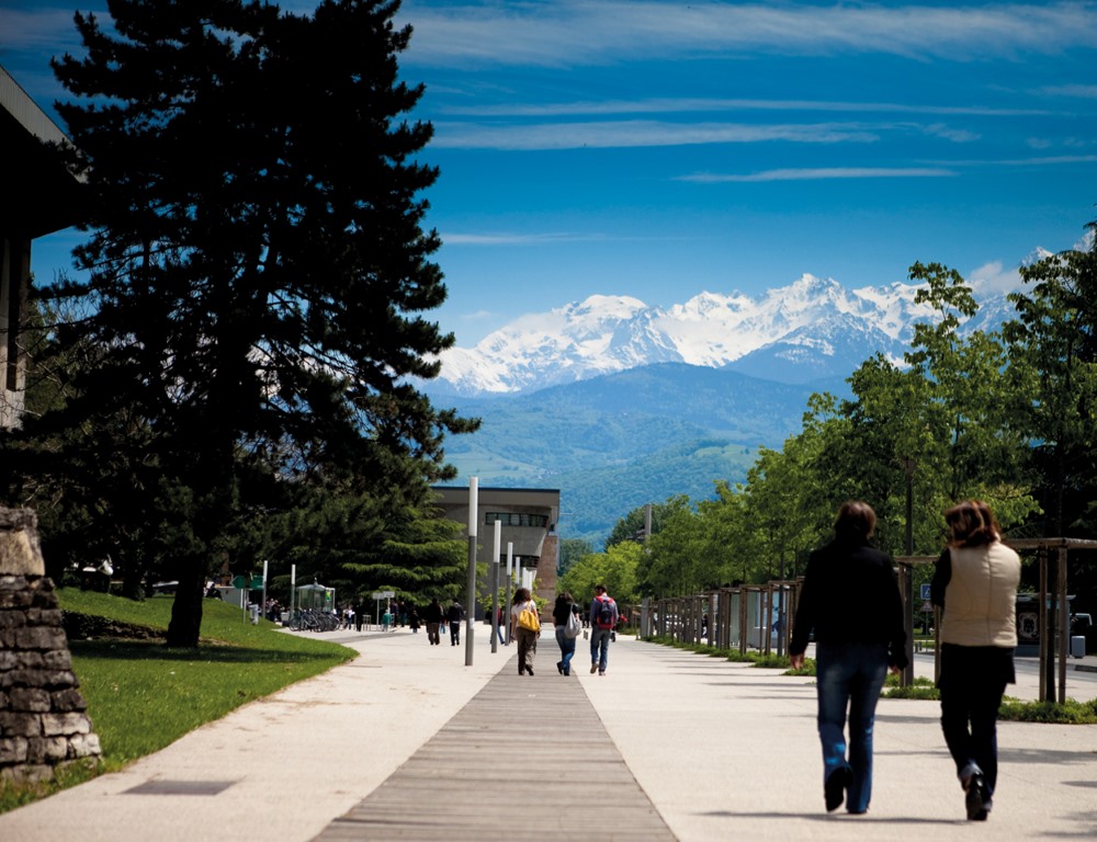 Grenoble landscape