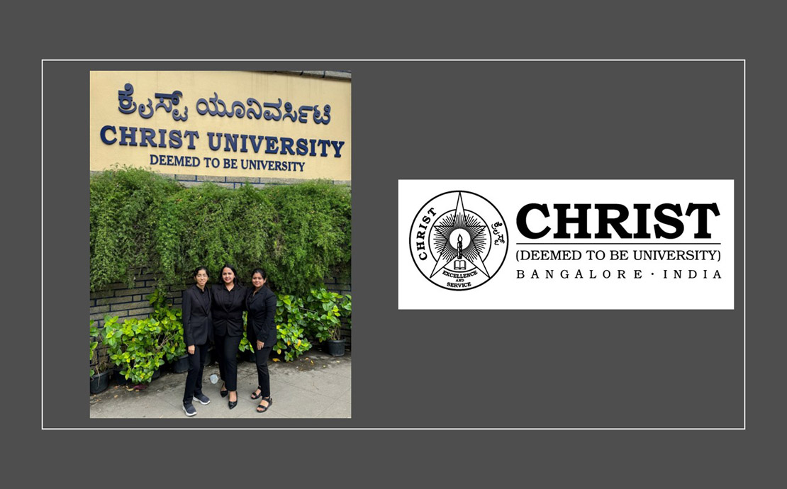 Christ University, Bangalore logo and team