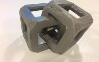 Metal 3D printed object using Additive Layer Manufacturing