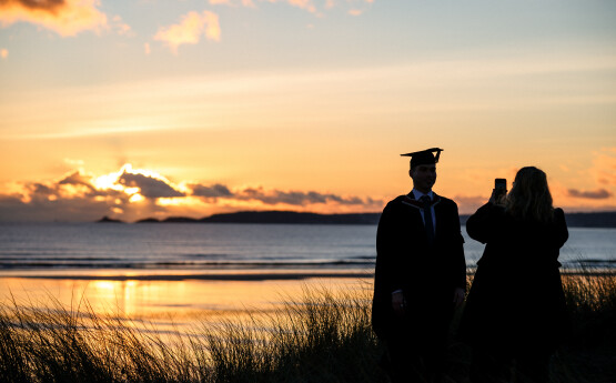 graduation sunset