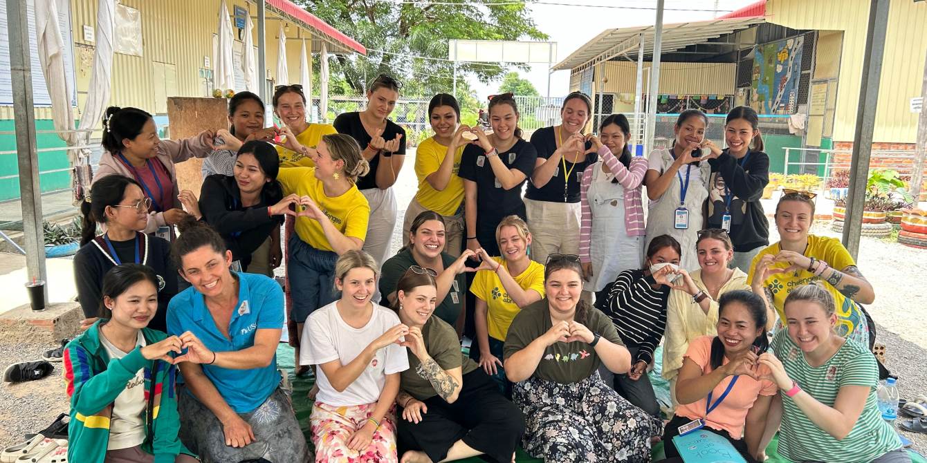 Group photo of challenges abroad students